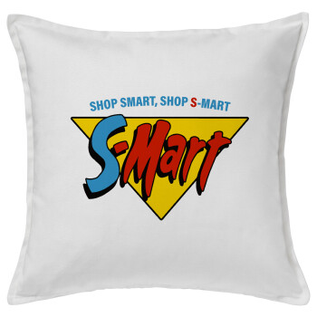 S-mart Evil Dead, Sofa cushion White 50x50cm includes filling