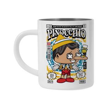 Pinocchio, Mug Stainless steel double wall 300ml