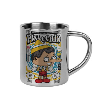 Pinocchio, Mug Stainless steel double wall 300ml