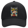 Adult Ultimate Hat BLACK, (100% COTTON DRILL, ADULT, UNISEX, ONE SIZE)