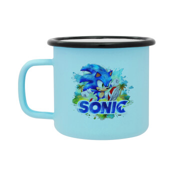 Sonic, Κούπα Μεταλλική εμαγιέ ΜΑΤ σιέλ 360ml