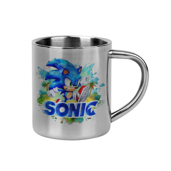 Sonic, Mug Stainless steel double wall 300ml