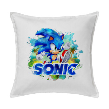 Sonic, Sofa cushion White 50x50cm includes filling