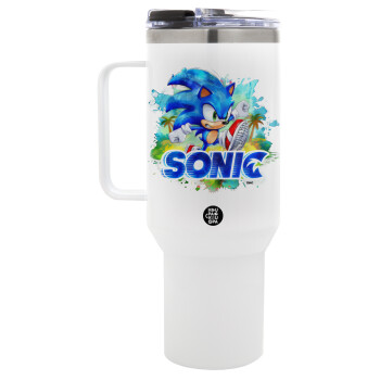 Sonic, Mega Stainless steel Tumbler with lid, double wall 1,2L