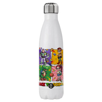 Back to the School Buzz & Friends, Stainless steel, double-walled, 750ml