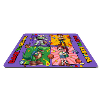 Back to the School Buzz & Friends, Mousepad rect 27x19cm