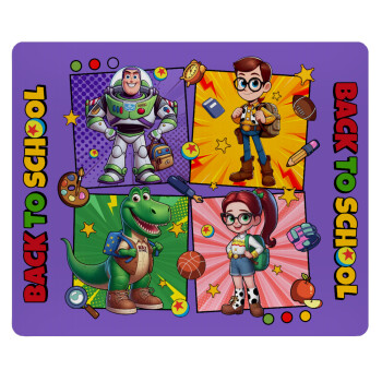 Back to the School Buzz & Friends, Mousepad rect 23x19cm