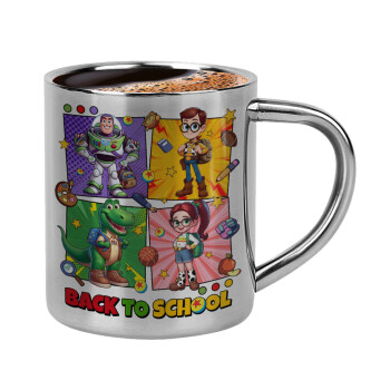 Back to the School Buzz & Friends, Double-wall metal cup for espresso (220ml)