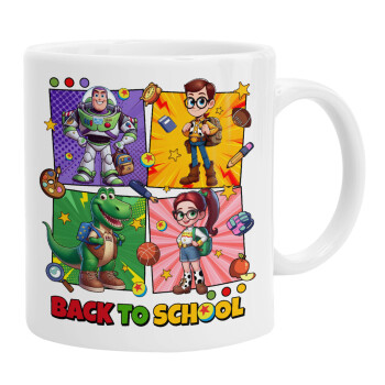 Back to the School Buzz & Friends, Ceramic coffee mug, 330ml