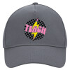 Ultimate Adult Hat Grey, (100% COTTON DRILL, ADULT, UNISEX, ONE SIZE)