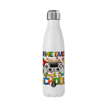 GAME OVER, Back to the School, Stainless steel, double-walled, 750ml