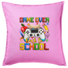 Sofa cushion Pink 50x50cm includes filling