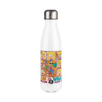 This Is What Dreams Are Made Of Lizzie Mcguire, Metal mug thermos White (Stainless steel), double wall, 500ml