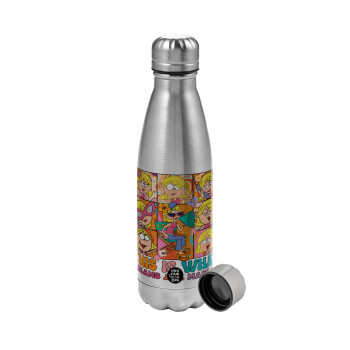 This Is What Dreams Are Made Of Lizzie Mcguire, Metallic water bottle, stainless steel, 750ml