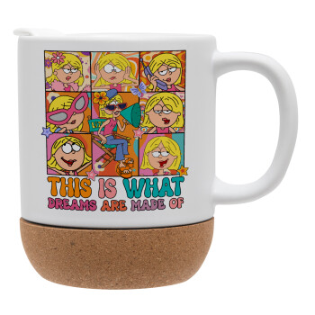 This Is What Dreams Are Made Of Lizzie Mcguire, Ceramic coffee mug Cork (MAT), 330ml (1pcs)