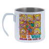 Mug Stainless steel double wall 400ml