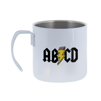 ABCD, Mug Stainless steel double wall 400ml