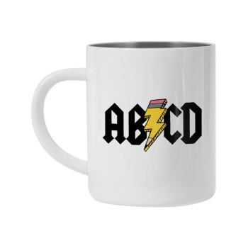 ABCD, Mug Stainless steel double wall 450ml