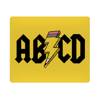 ABCD, Mousepad ορθογώνιο 23x19cm