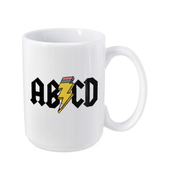 ABCD, Κούπα Mega, κεραμική, 450ml