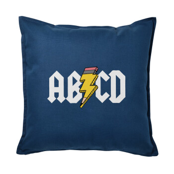 ABCD, Sofa cushion Blue 50x50cm includes filling