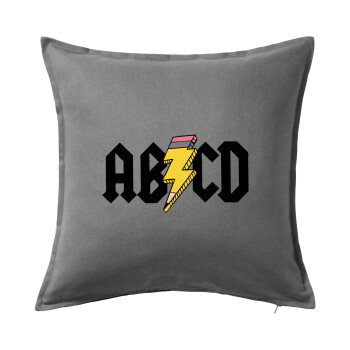 ABCD, Sofa cushion Grey 50x50cm includes filling