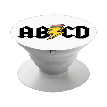 ABCD, Phone Holders Stand  White Hand-held Mobile Phone Holder