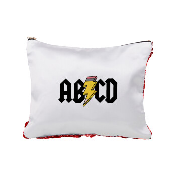 ABCD, Red sequin cosmetic bag