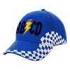 Adult Ultimate BLUE RACING Cap, (100% COTTON DRILL, ADULT, UNISEX, ONE SIZE)