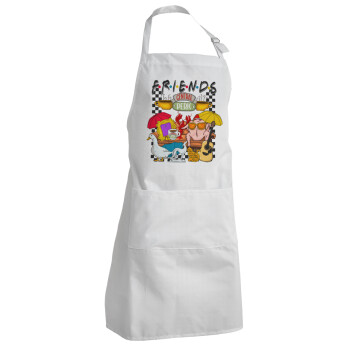 Friends, Adult Chef Apron (with sliders and 2 pockets)