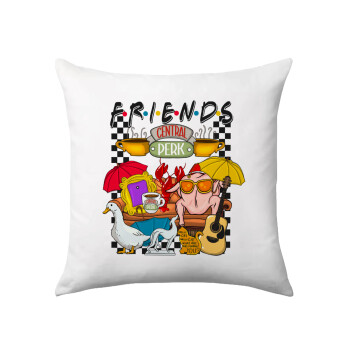 Friends, Sofa cushion 40x40cm includes filling