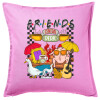 Sofa cushion Pink 50x50cm includes filling