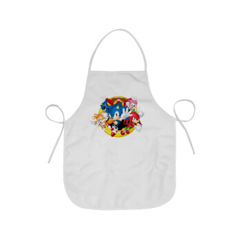 Sonic and friends, Chef Apron Short Full Length Adult (63x75cm)