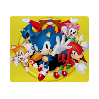 Sonic and friends, Mousepad ορθογώνιο 23x19cm