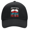 Adult Ultimate Hat BLACK, (100% COTTON DRILL, ADULT, UNISEX, ONE SIZE)