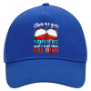 Ultimate Adult Hat BLUE, (100% COTTON DRILL, ADULT, UNISEX, ONE SIZE)