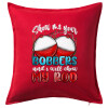 Sofa cushion RED 50x50cm includes filling