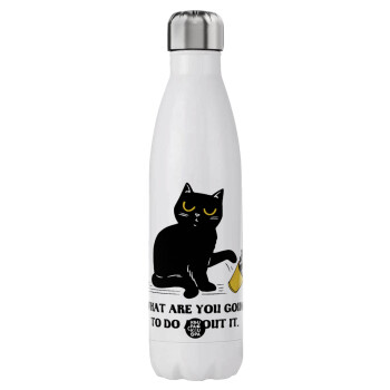 CAT, what are you going to do about it!, Stainless steel, double-walled, 750ml