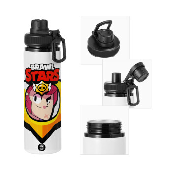 Brawl Stars Colt, Metal water bottle with safety cap, aluminum 850ml