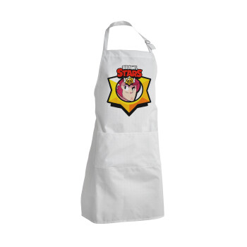 Brawl Stars Colt, Adult Chef Apron (with sliders and 2 pockets)