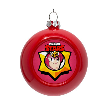 Brawl Stars Colt, Red Christmas tree ornament bauble 8cm