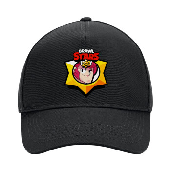 Brawl Stars Colt, Adult Ultimate Hat BLACK, (100% COTTON DRILL, ADULT, UNISEX, ONE SIZE)