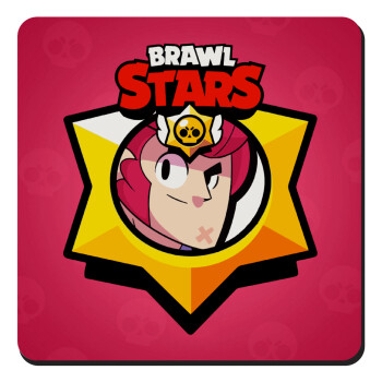 Brawl Stars Colt, Τετράγωνο μαγνητάκι ξύλινο 9x9cm