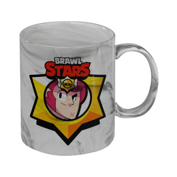 Brawl Stars Colt, Mug ceramic marble style, 330ml