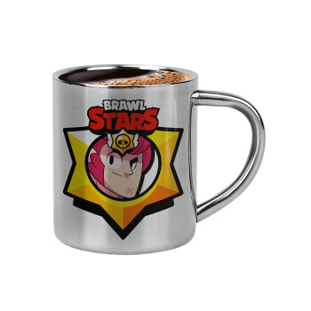 Brawl Stars Colt, Double-wall metal cup for espresso (220ml)