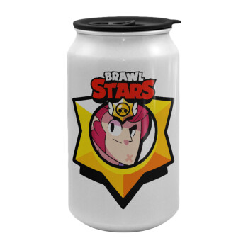 Brawl Stars Colt, Κούπα ταξιδιού μεταλλική με καπάκι (tin-can) 500ml