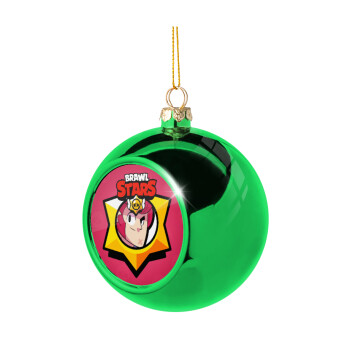 Brawl Stars Colt, Green Christmas tree ornament ball 8cm