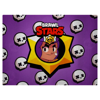 Brawl Stars Shelly, Επιφάνεια κοπής γυάλινη (38x28cm)