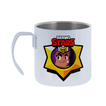 Brawl Stars Shelly, Mug Stainless steel double wall 400ml