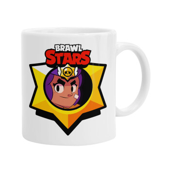 Brawl Stars Shelly, Ceramic coffee mug, 330ml (1pcs)